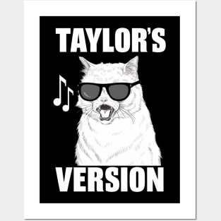 taylors cat version Posters and Art